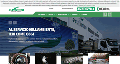 Desktop Screenshot of ecoflumen.it